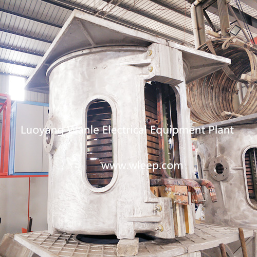 3T Aluminium Shell IF Induction Steel Melting Furnace