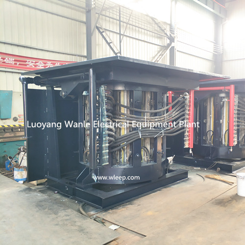 5T Steel Shell IF Induction Steel Melting Furnace